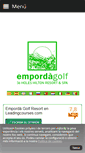 Mobile Screenshot of empordagolf.com